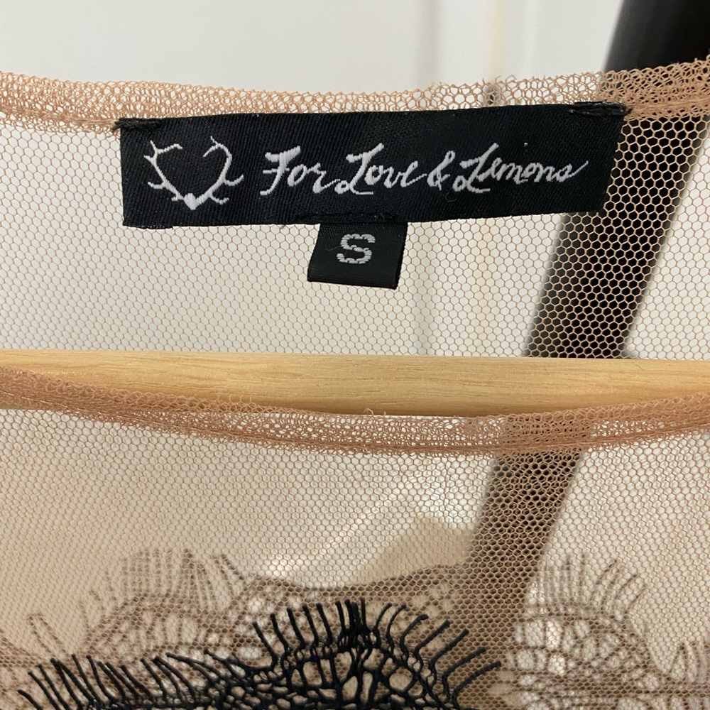For Love & Lemons-Black Lace Dress - Picture 8 of 11